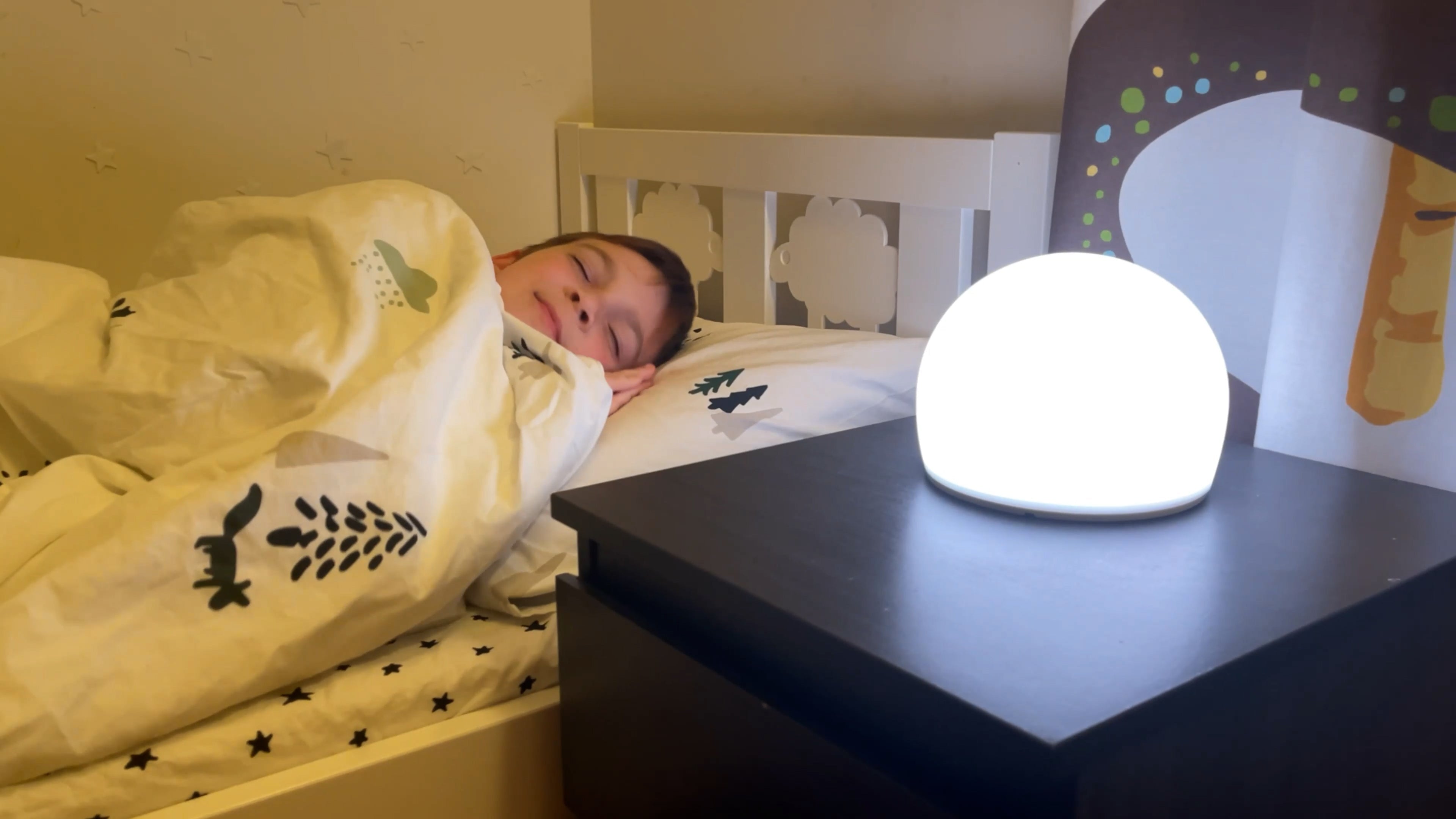 Struggle with Toddler Bedtime? This Tap Night Light Improves Sleep Routine